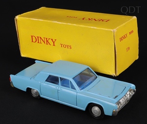 Chilean dinky 170 lincoln continental ee109 front