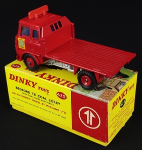 Dinky toys 425 bedford tk coal lorry ee130 back
