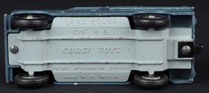 Corgi toys 351 landrover raf suspension interior ee146 base