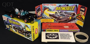 Corgi toys 267 batmobile ee157 front
