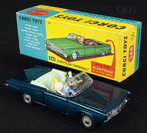 Corgi toys 246 chrysler imperial ee170 front