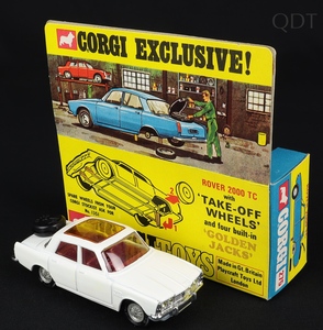 Corgi toys 275 rover 2000 tc ee185 front