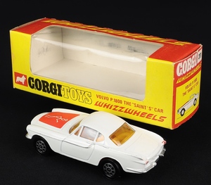 Corgi toys 201 saint's volvo red label ee187 back