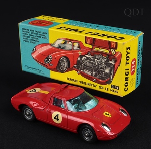 Corgi toys 314 ferrari berlinetta ee191 front