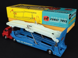 Corgi toys 1101 carrimore car transporter ee200 back