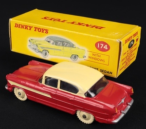 Dinky toys 174 hudson hornet sedan ee209 back