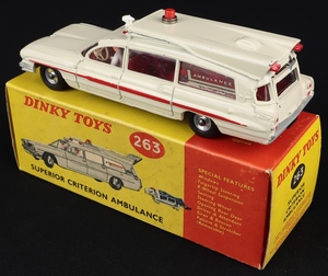 Dinky toys 263 superior criterion ambulance ee210 back