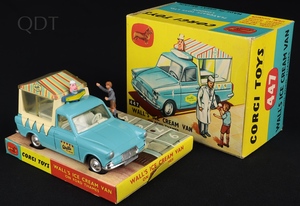 Corgi toys 447 wall's ice cream van ee226 front