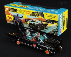 Corgi toys 267 batmobile 2nd type ee229 front