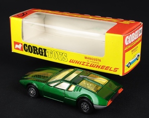 Corgi toys 203 mangusta de tomaso ee236 back