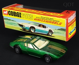 Corgi toys 203 mangusta de tomaso ee236 front