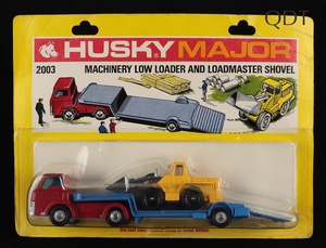 Husky models 203 machinery low loader loadmaster shovel ee271 front