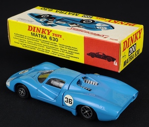 Dinky toys 420 matra 630 ee287 back