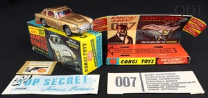 Corgi toys 261 james bond aston martin db5 ee322 front