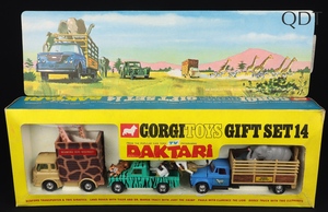 Corgi toys gift set 14 daktari ee323 front