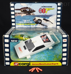 Corg toys 269 james bond lotus esprit ee328 front