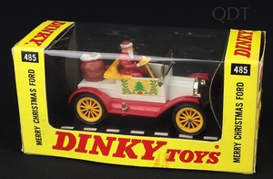 Dinky toys 485 merry christmas ford ee331 front