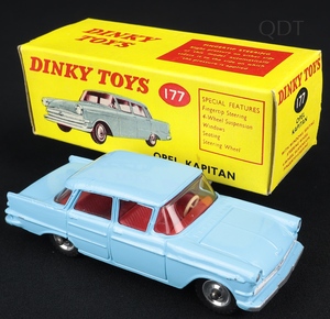 Dinky toys 177 opel kapitan ee337 front