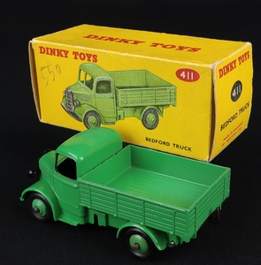 Dinky toys 411 bedford truck ee348 back