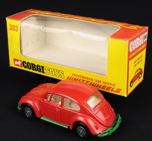 Corgi toys 383 vw beetle ee357 back