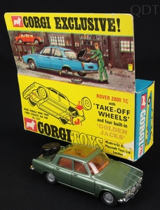 Corgi toys 275 rover 2000 tc ee357 front