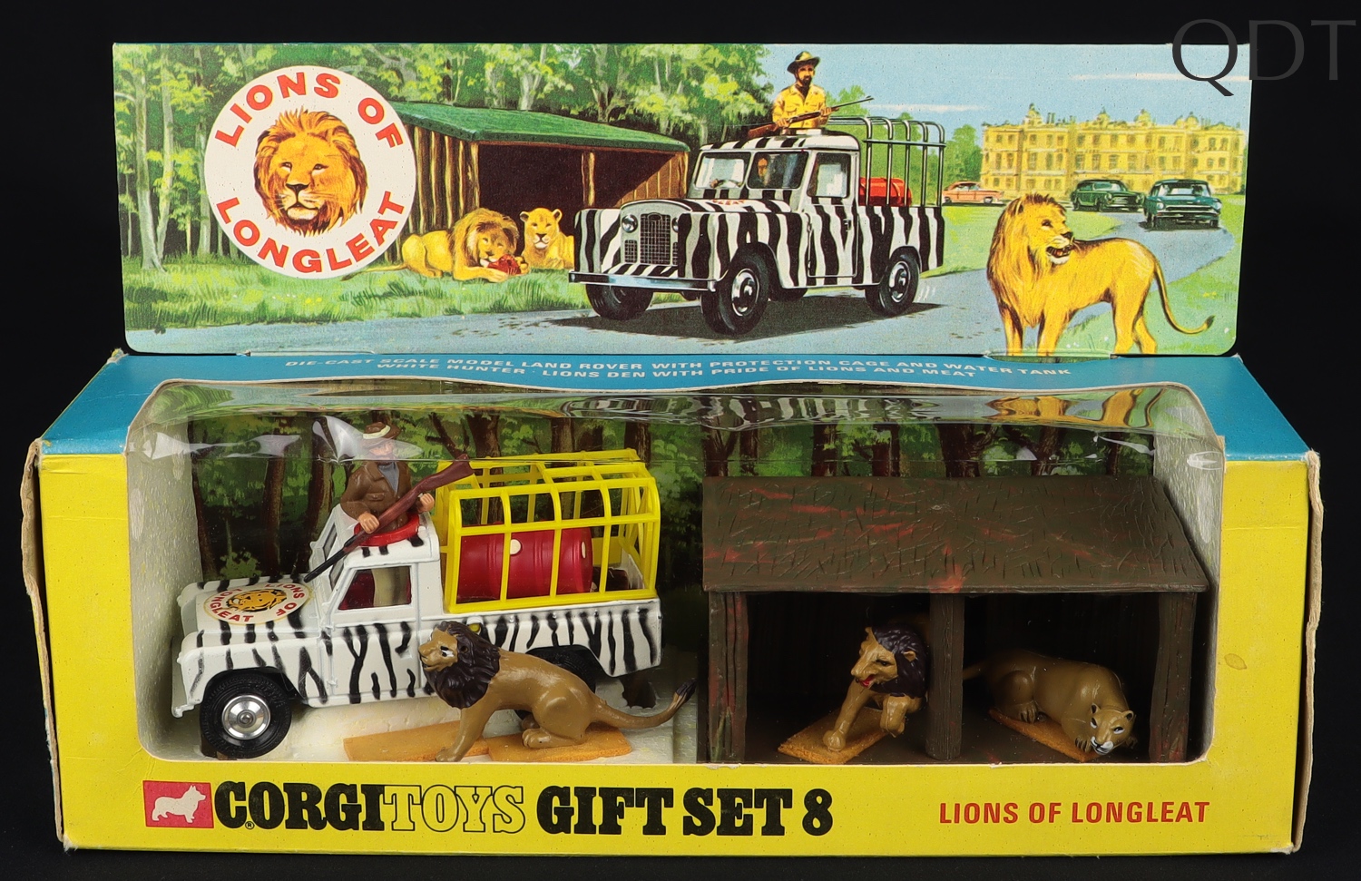 Corgi Toys Gift Set 8 Lions of Longleat - QDT