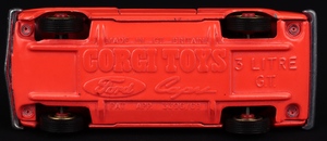 Corgi toys 311 ford capri ee428 base