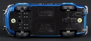 Solido models 181 alpine rallye 1600 ee449 base