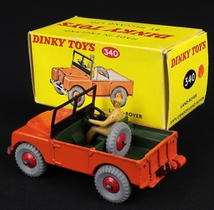 Dinky toys 340 landrover ee467 back