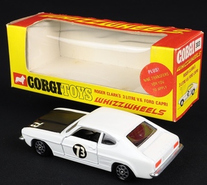 Corgi toys 303 roger clark's ford capri ee479 back