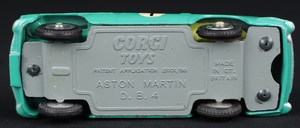 Corgi toys 309 aston martin competition ee488 base