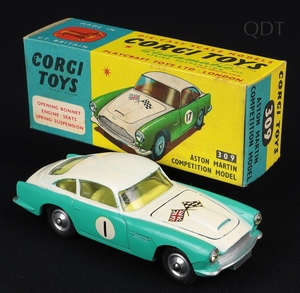 Corgi toys 309 aston martin competition ee488 front