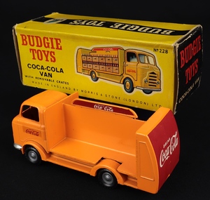 Budgie models 228 cpca cola van ee498 back