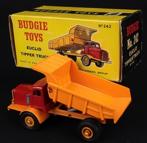 Budgie toys 242 euclid tipper truck ee499 back