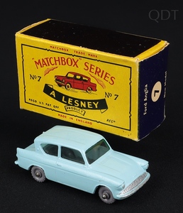 Matchbox models 7 ford anglia ee510 front
