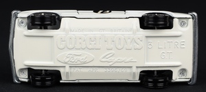 Corgi toys 303 roger clark's capri ee523 base