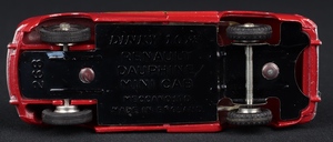 Dinky toys 268 renault dauphne minicab ee543 base
