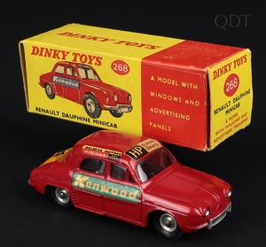 Dinky toys 268 renault dauphne minicab ee543 front