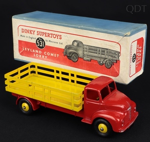 Dinky supertoys 531 leyland comet lorry ee554 front