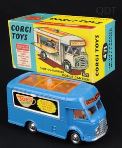 Corgi toys 471 smith's karrier mobile canteen ee557