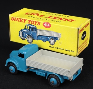 Dinky toys 414 rear tipping wagon ee603 back