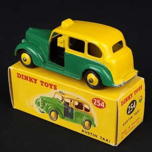 Dinky toys 254 taxi austin ee605 back