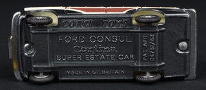 Corgi toys 491 ford consul cortina estate car ee639 base