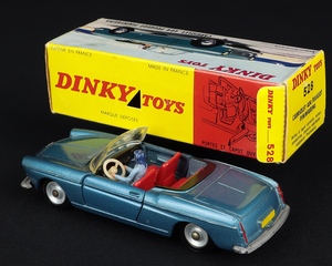 French Dinky 528 Cabriolet 404 Peugeot Pininfarina - QDT