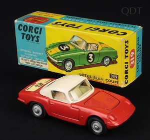 Corgi toys 319 lotus elan coupe cc433 front