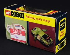 Corgi toys 282 mini cooper ee675 back