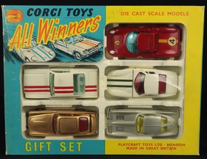 Corgi toys all winners gift set 45 cc444 front
