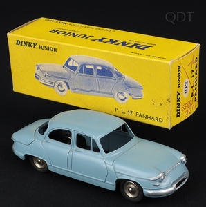 French dinky junior 102 pl 17 panhard ee690 front