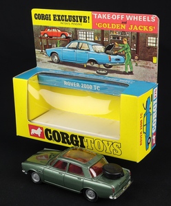 Corgi toys 275 rover 2000 ee707 back