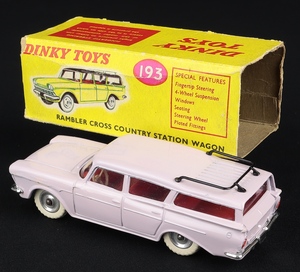 South african dinky toys 193 rambler cross country station wagon ee722 back